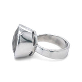 Clear Quartz Statement Ring