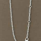 Paper Clip Adjustable Chains 2mm 18"
