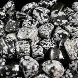 Snowflake Obsidian Tumbled Stones