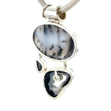 Dendritic Agate Quartz Pendant