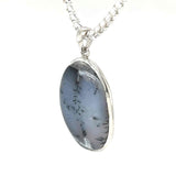 Oval Dendritic Agate Pendant