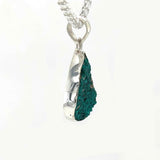 Raw Dioptase Pendant