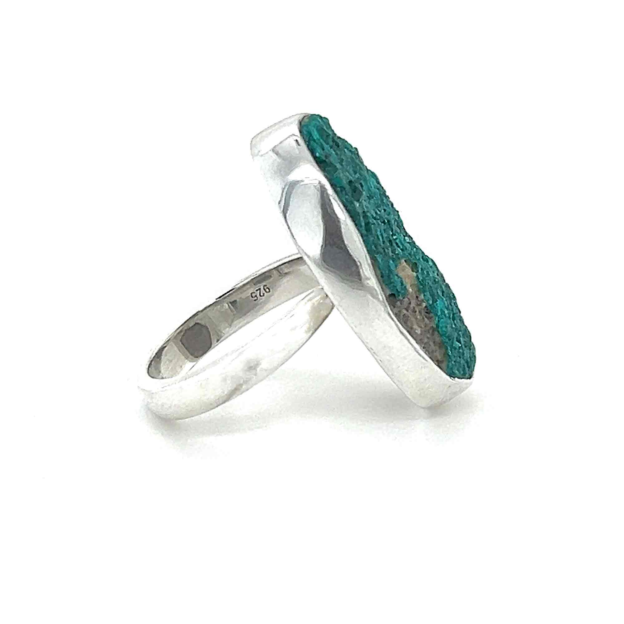 Dioptase Adjustable Ring