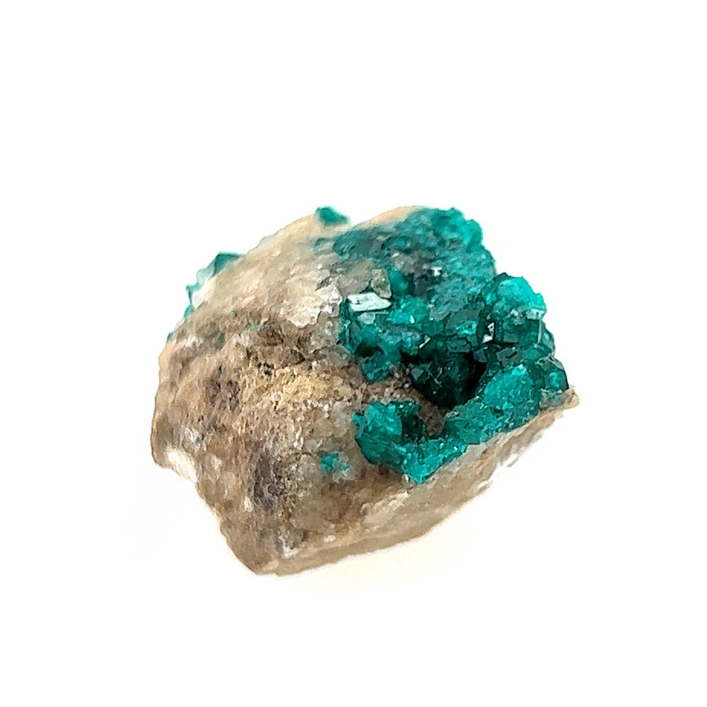 Dioptase on Matrix Specimen