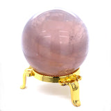 Rose Quartz Star Crystal Ball