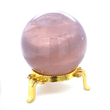 Rose Quartz Star Crystal Ball