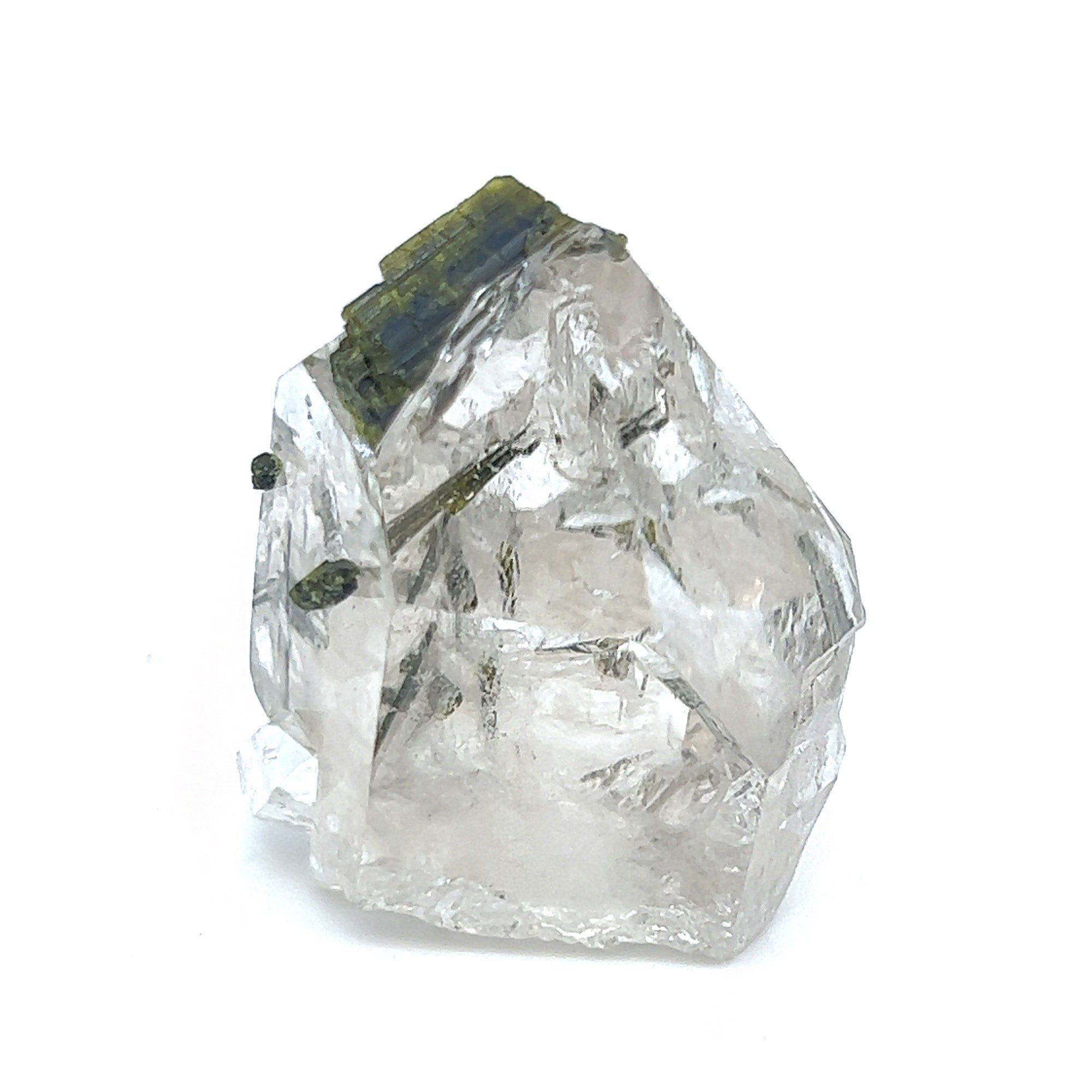 Epidote in Quartz Point