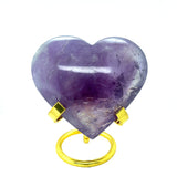 Amethyst Large Heart