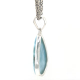 Larimar Tear Drop Necklace