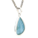 Larimar Tear Drop Necklace