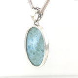 Larimar Sterling Silver Necklace