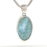 Larimar Sterling Silver Necklace