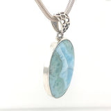 Larimar Sterling Silver Necklace