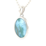 Larimar Oval Necklace