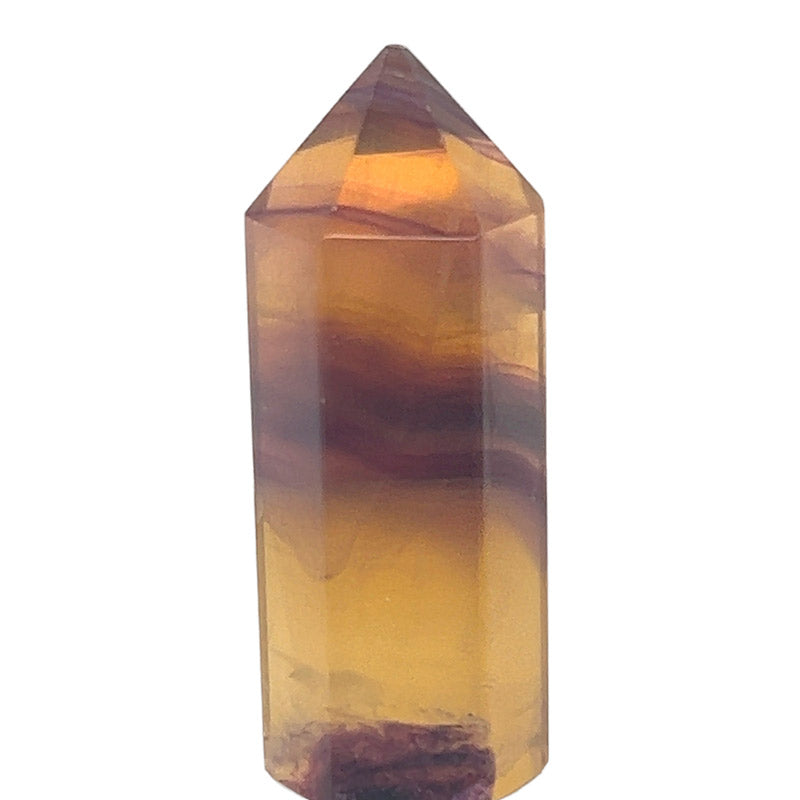 Natural Yellow Fluorite Obelisk