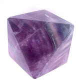 Purple Fluorite Octohedron 4cm