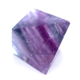 Purple Fluorite Octohedron 4cm