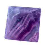 Purple Fluorite Octohedron 4cm