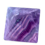 Purple Fluorite Octohedron 4cm