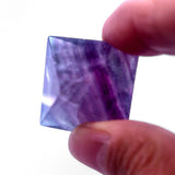 Purple Fluorite Octohedron 4cm