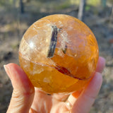 Citrine Large Natural Sphere