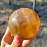 Citrine Large Natural Sphere