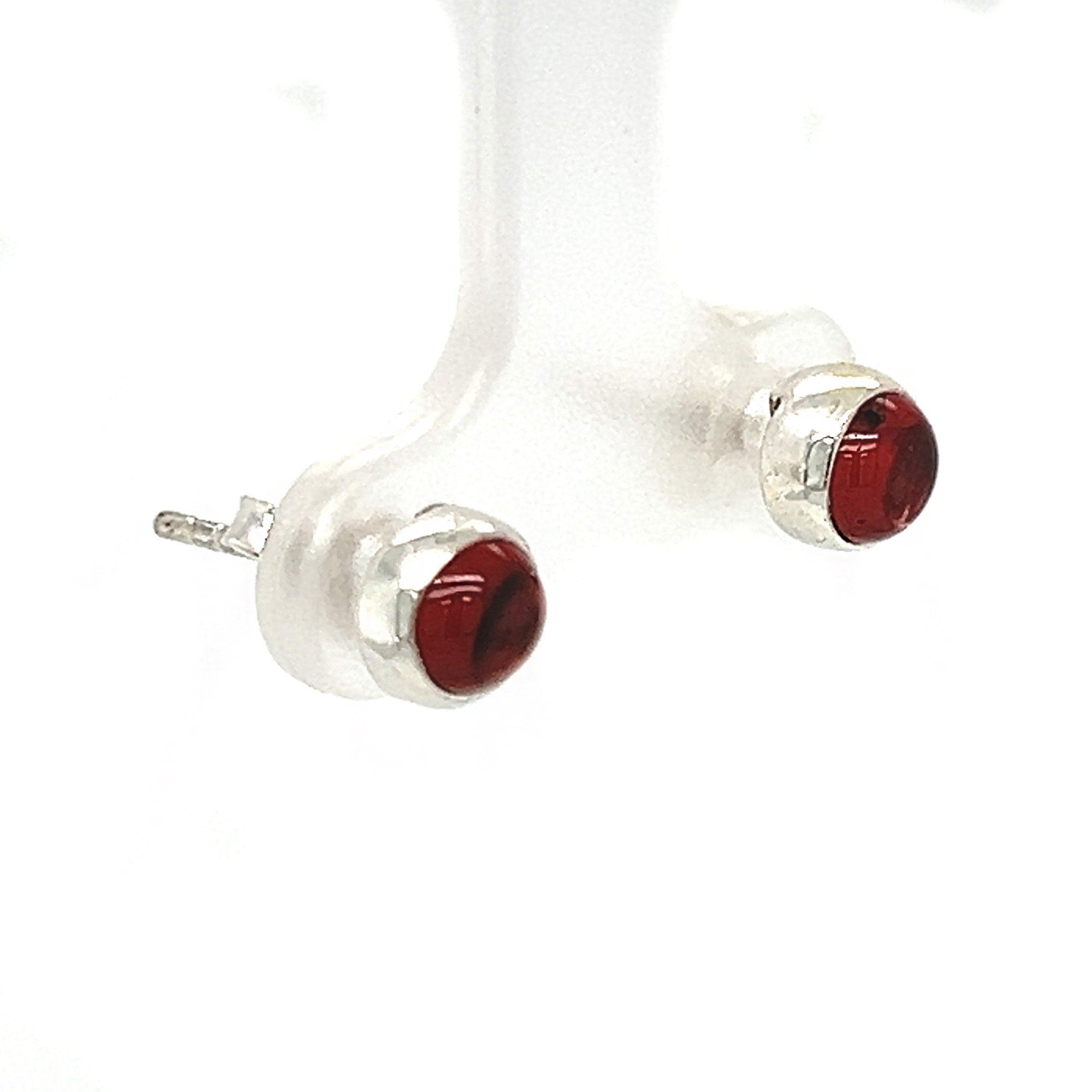 Garnet Stud Earrings