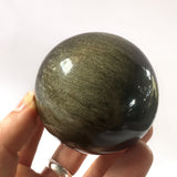 Gold Sheen Obsidian Sphere 6cm