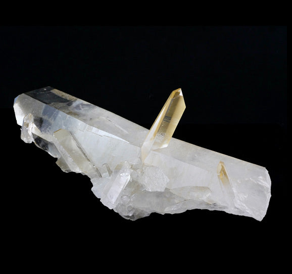 Golden Clear Quartz Point