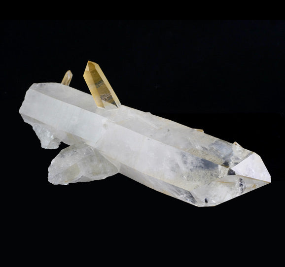 Golden Clear Quartz Point