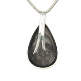 Gold Sheen Obsidian Pendant