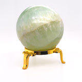 Pistacchio Calcite Sphere