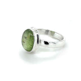 Sterling Silver Green Kyanite Ring