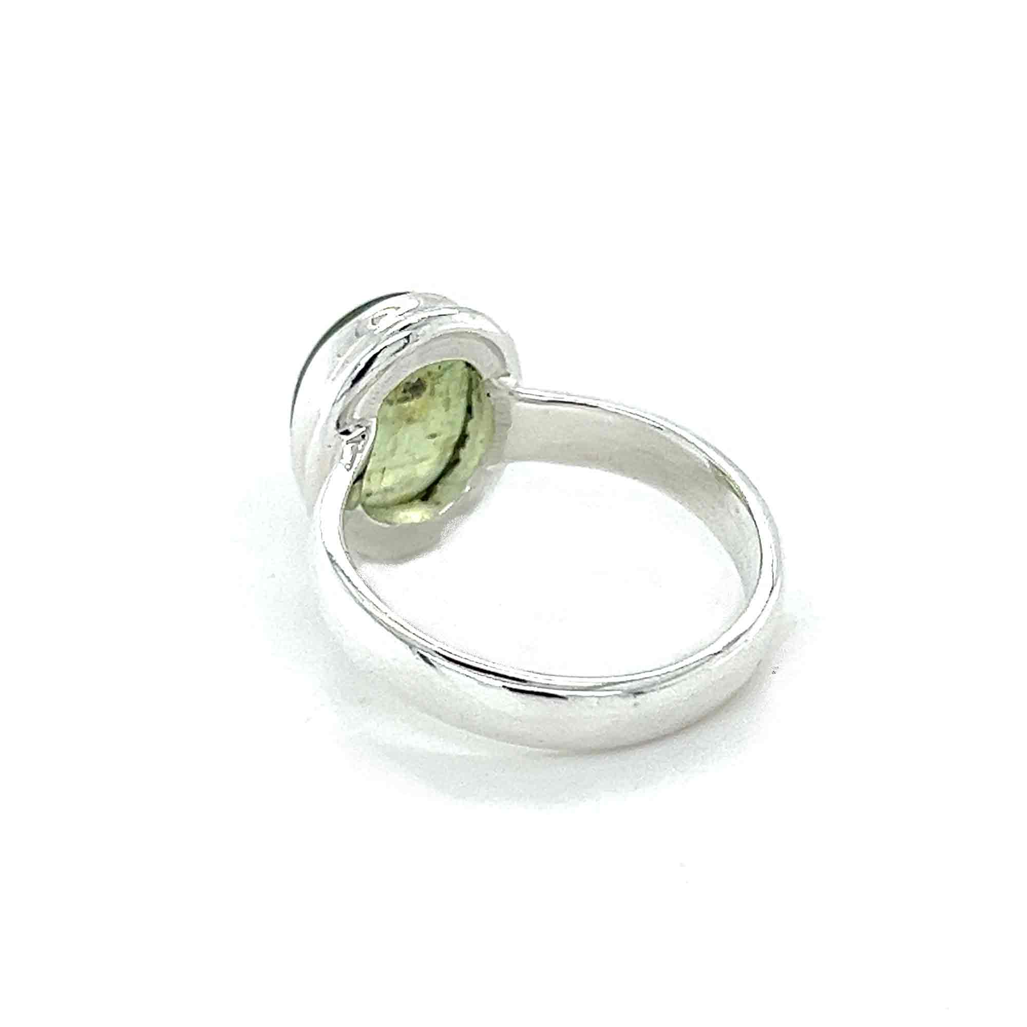 Sterling Silver Green Kyanite Ring