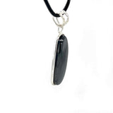 Hematite Polished Silver Pendant