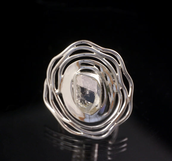 Genuine Herkimer Diamond Ring