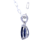 Iolite Teardrop Pendant