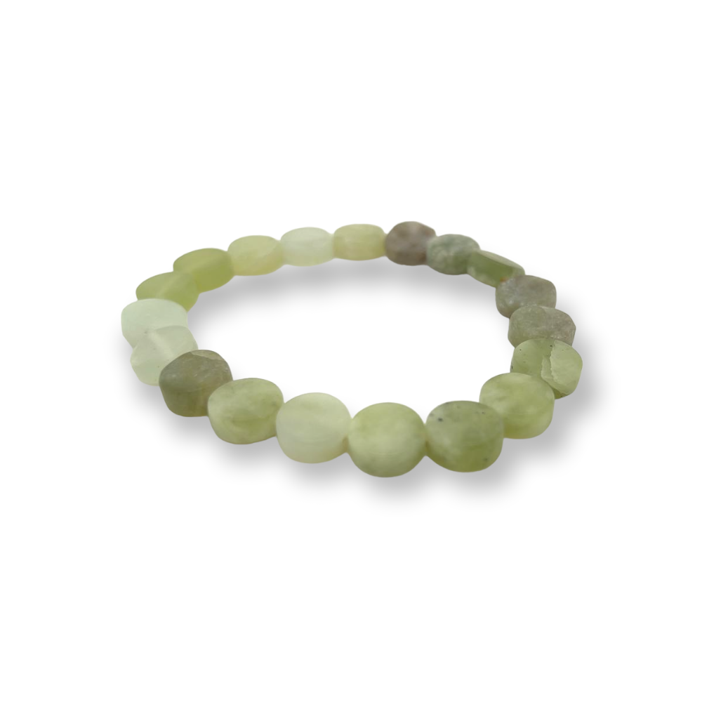 Jade Round Beaded Bracelet