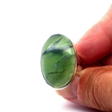 Jade Sterling Silver Statement Ring