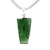 Jade Coffin Shaped Pendant