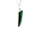 Jade Coffin Shaped Pendant