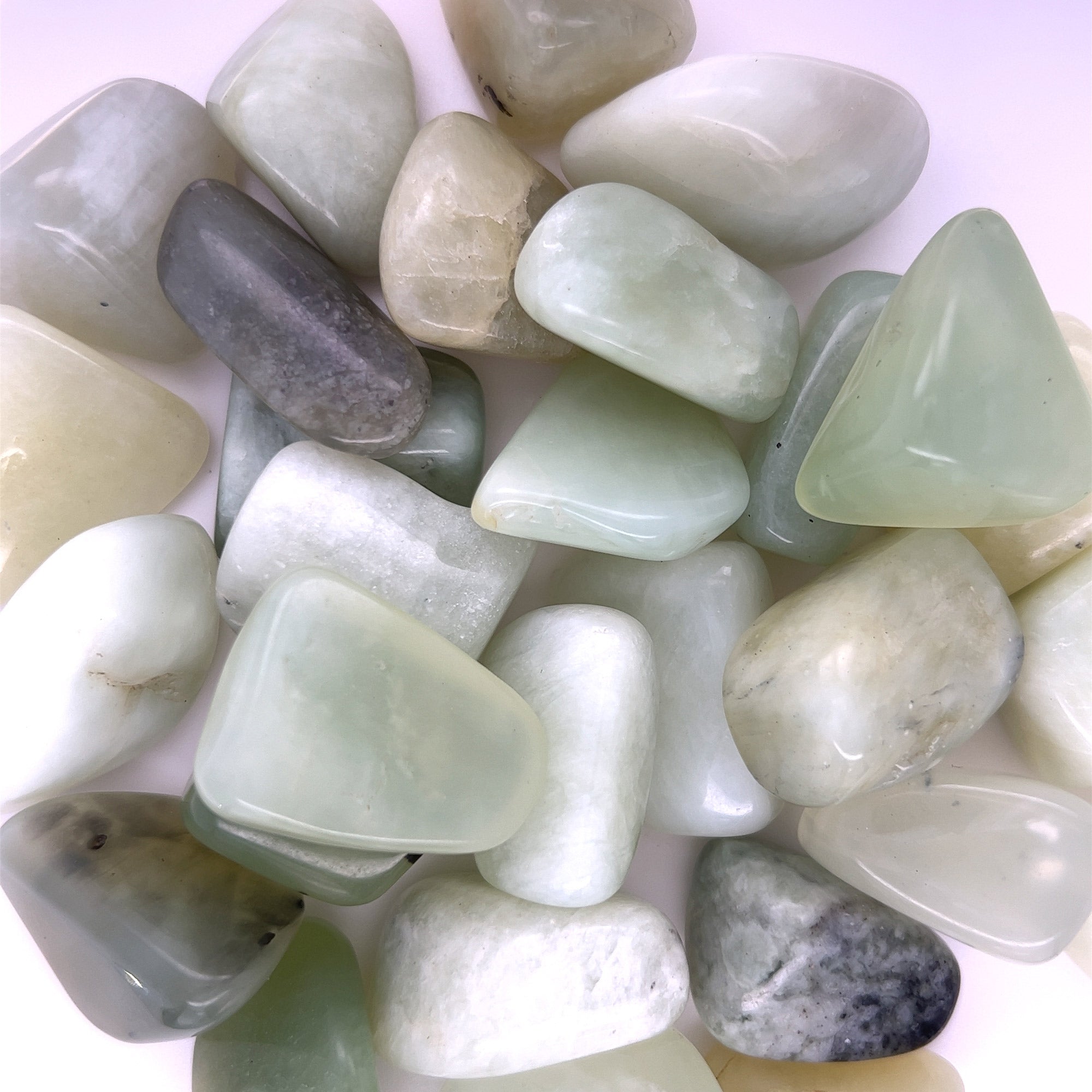 New Jade Tumbled Stone