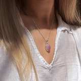 Polished Kunzite Pendant