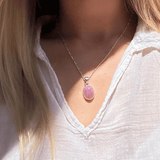 Kunzite pendant