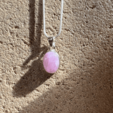 kunzite necklace