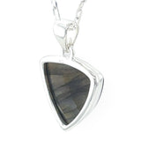 Blue Flash Labradorite Sterling Silver Pendant
