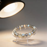 Labradorite Round Bead Bracelet