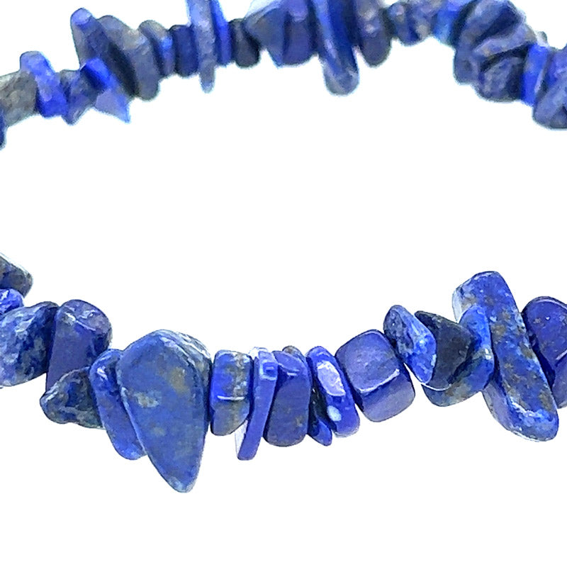 Lapis Chip Bracelet