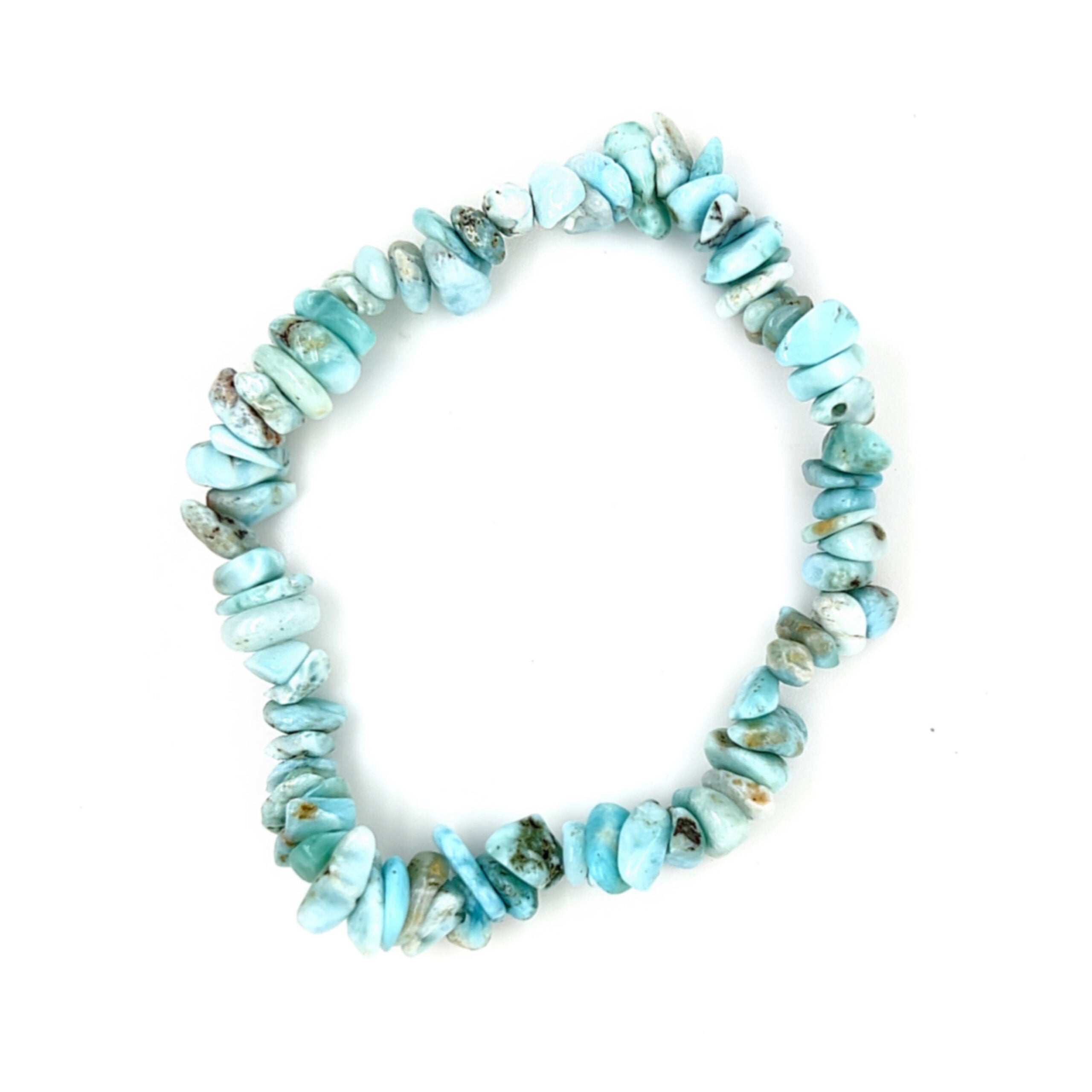 Larimar Chip Bracelet