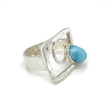 Larimar Ring